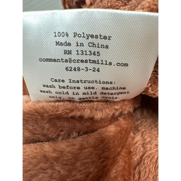 Happy Fall Yall embossed tassel throw blanket 50”x60” NWT  Very Soft on hanger - Picture 9 of 9